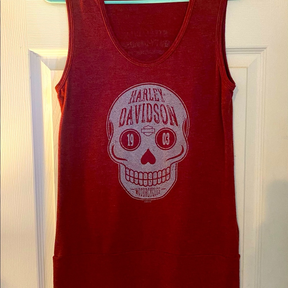 Harley Davidson oversized yoga shirt